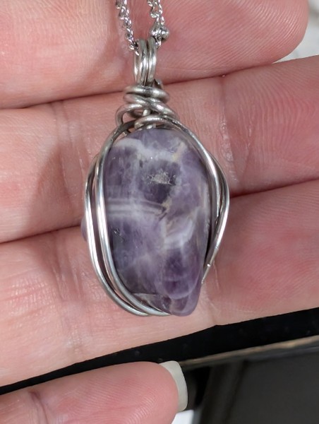 Custom gemstone necklace